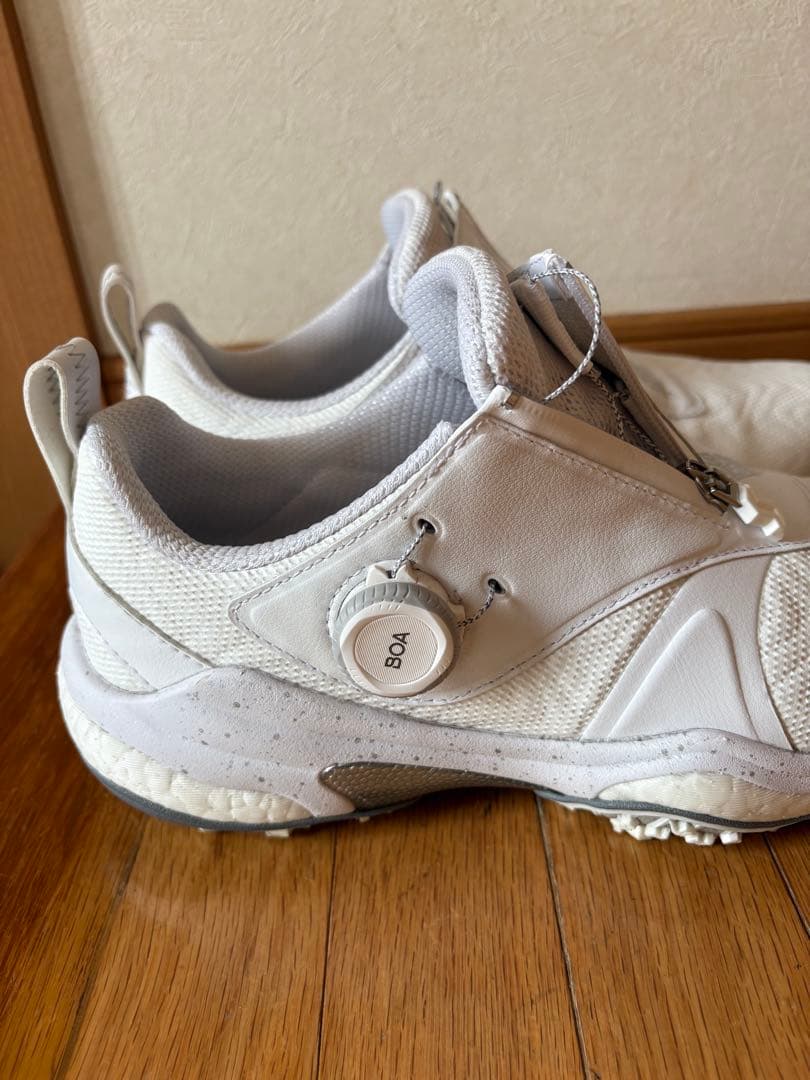 adidas ゴルフシューズ BOAシステム ホワイト
