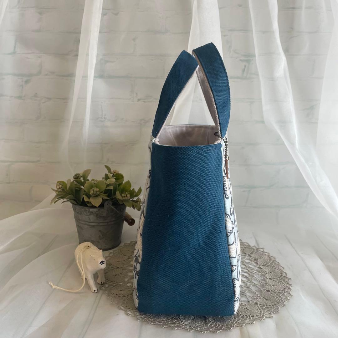 ハンドメイド　ラウンドトートバッグ ミナ following day 444