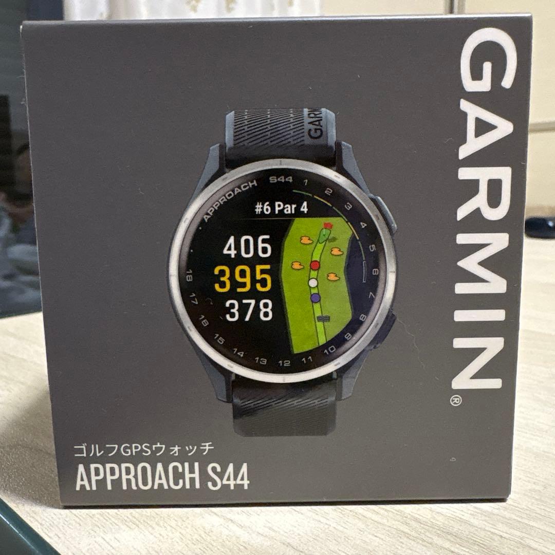 Garmin Approach S44 ゴルフGPSウォッチ/ガーミン　ブルー系
