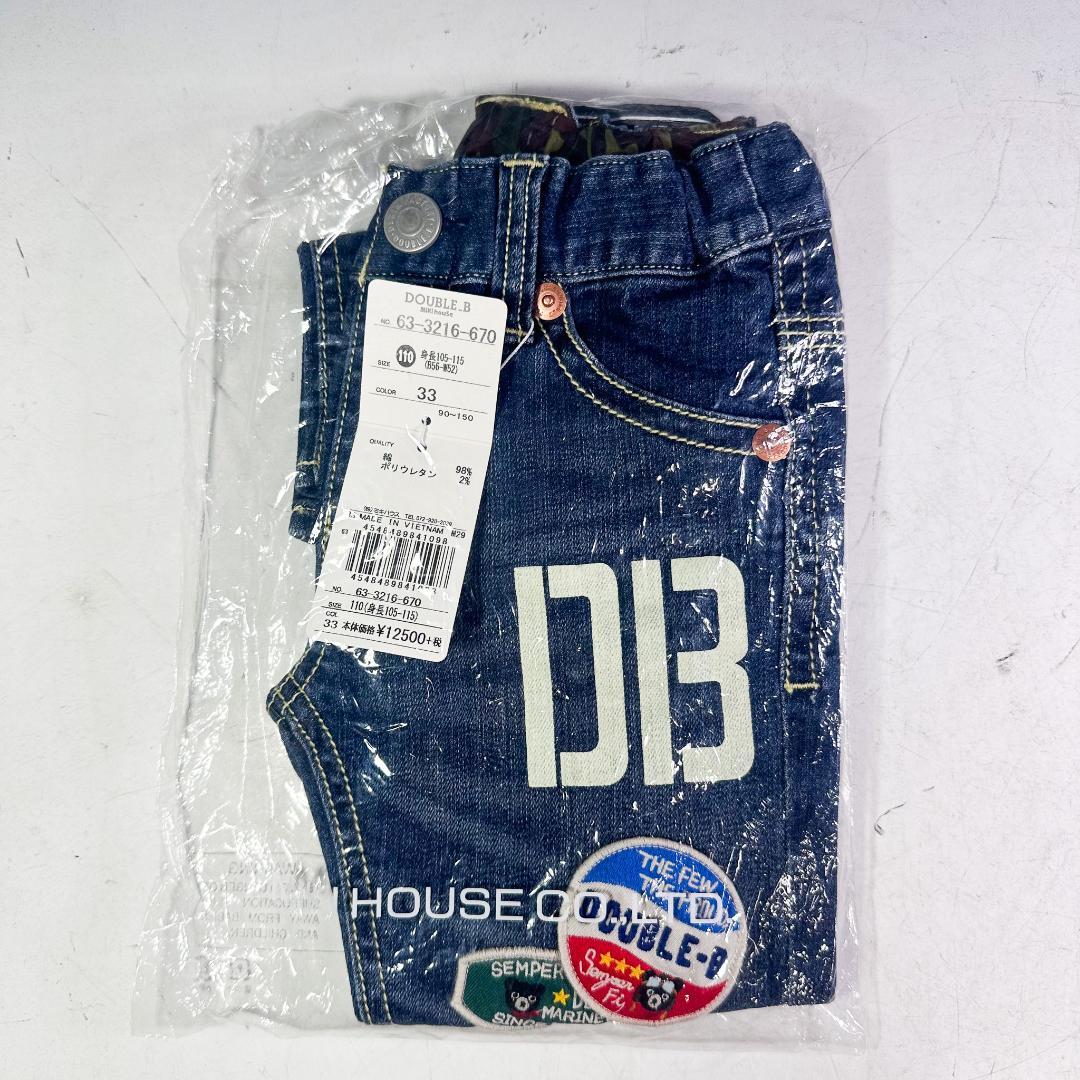 よ*こ様 K9102 ミキハウス ダブルビー 4点セット 110サイズ