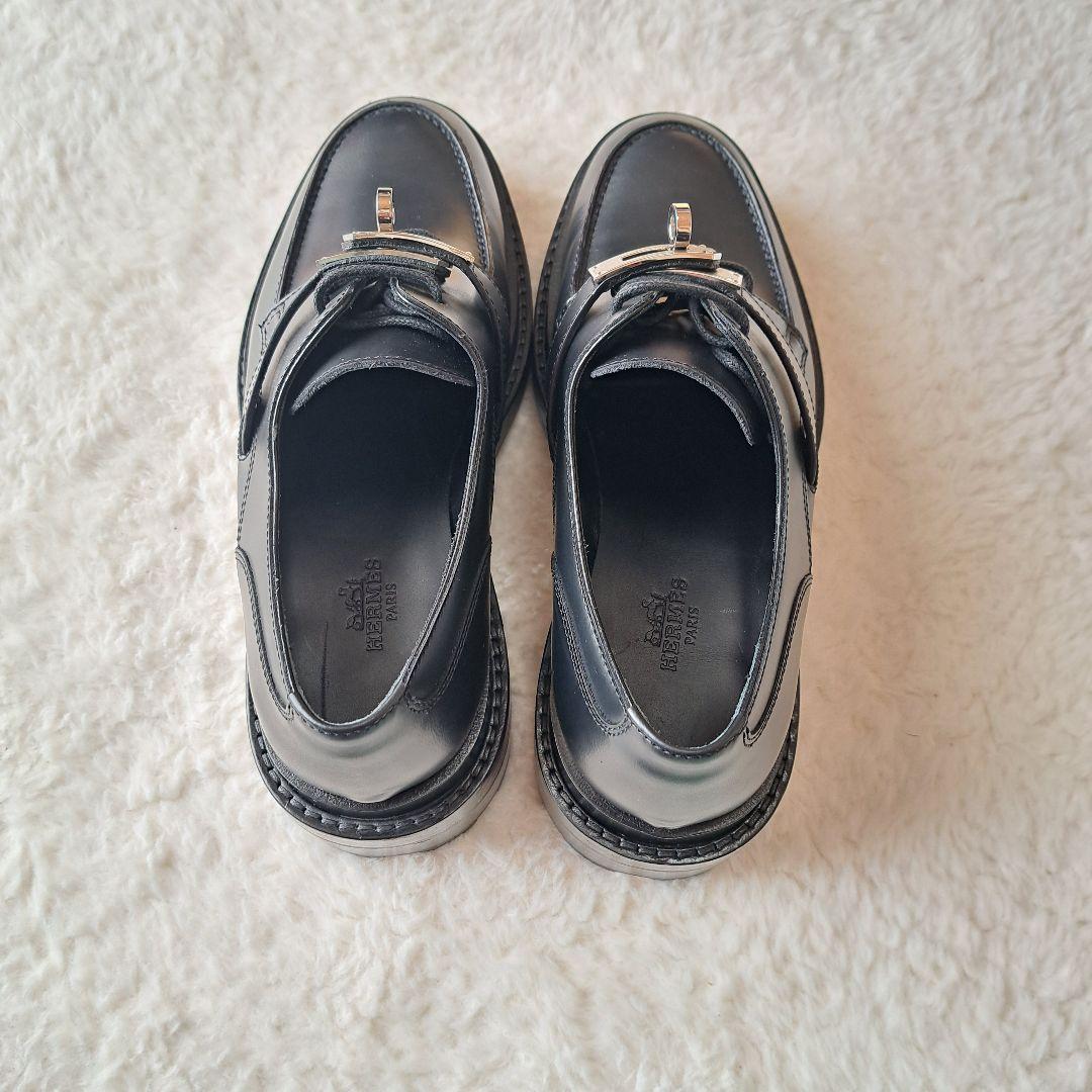 月末SALE　エルメス　ケリー・ダービー　ファースト　ローファー　35