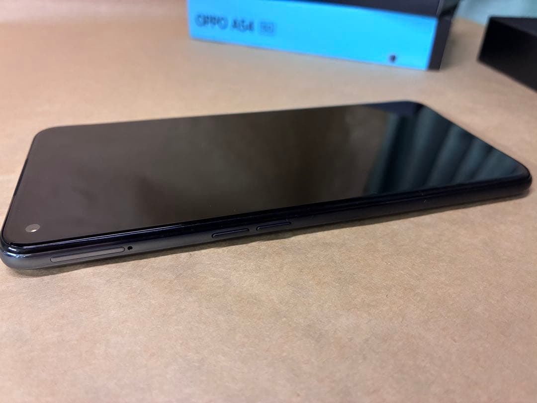 【美品】OPPO A54 5G 本体 シルバーブラック スマートフォン本体