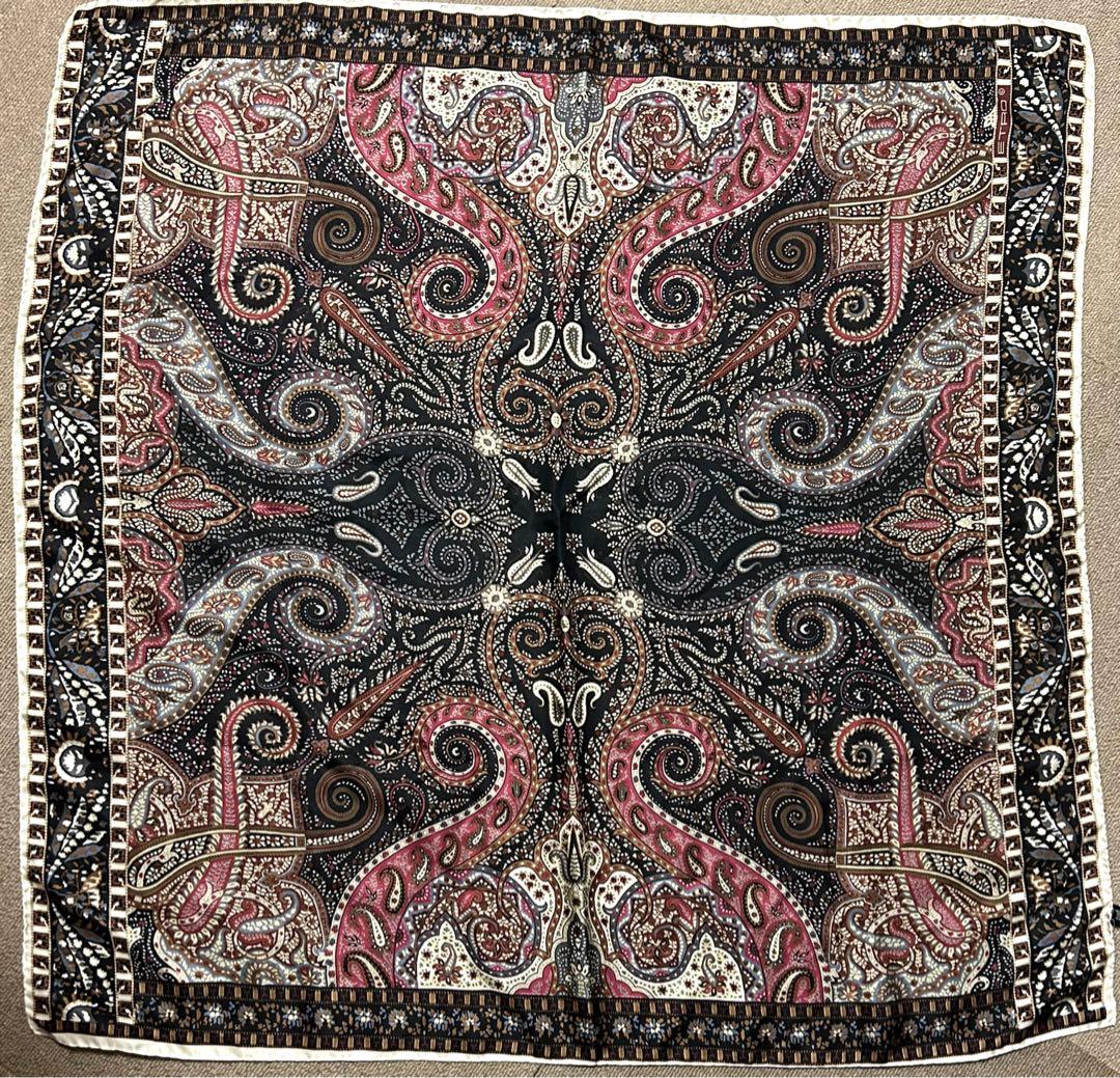 【新品】ETRO エトロ　ペイズリー　スカーフ