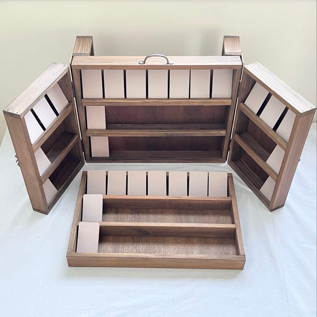 什器セットA　什器ホールド板付き(ブラウン)