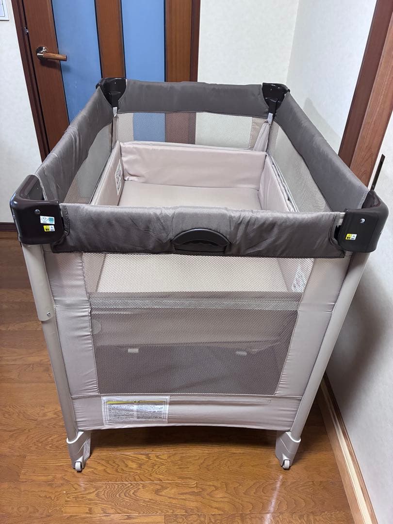 ⭐️アップリカ　ココネルエアー　ベビーベッド　ココア