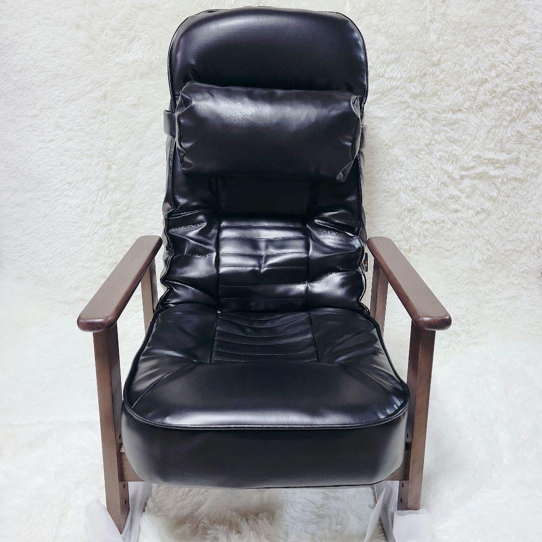 極上✨エムール 届いたらすぐに使える 高座椅子 リクライニングチェア きらく