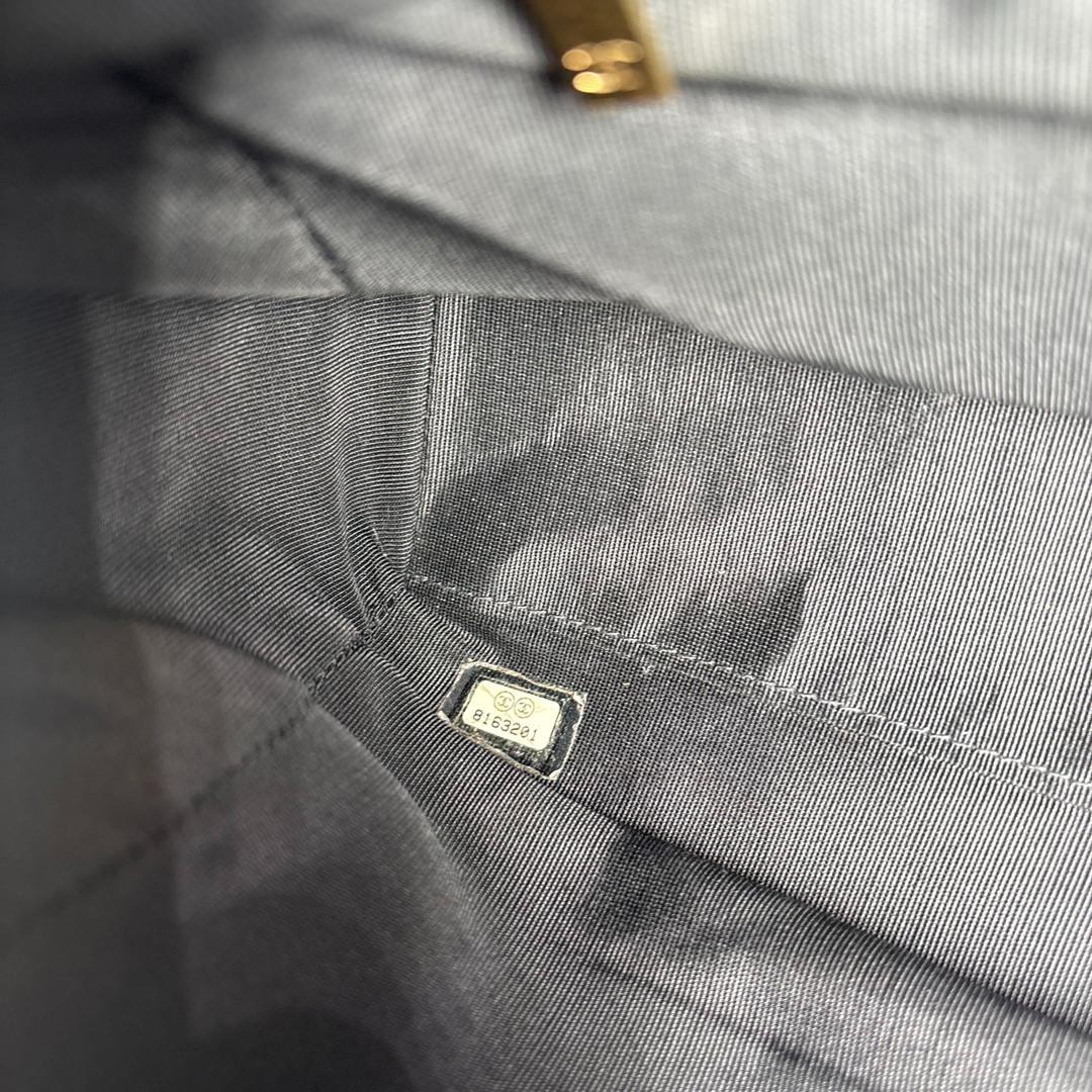 超極美品 シャネル マトラッセ キャビアスキン ココ ミニ ボストンバッグ