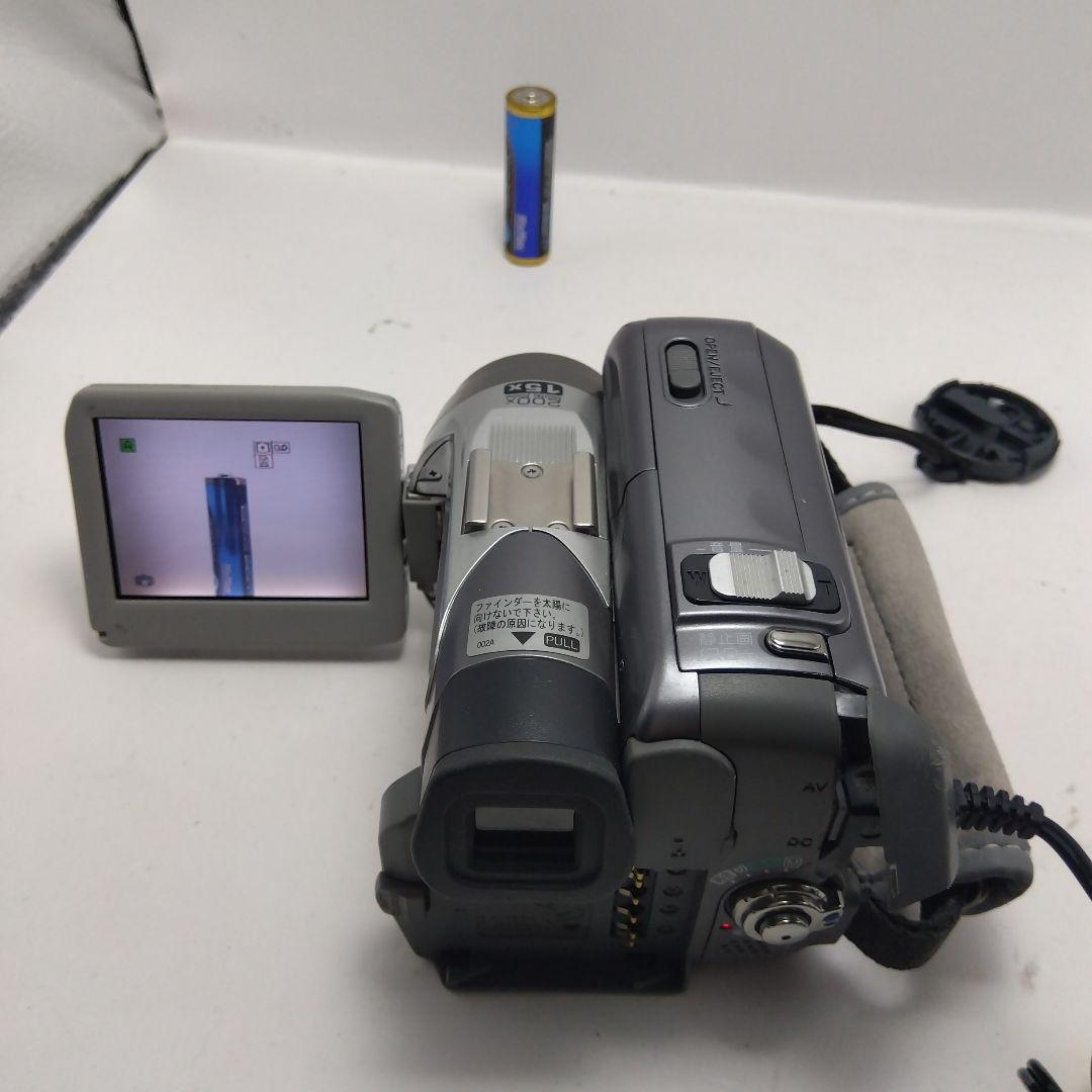 動作品　Victor GR-DF590-S MiniDV ビデオカメラ