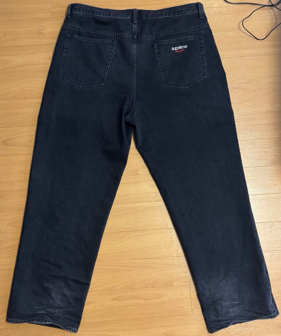 パンツ Supreme Baggy Jean (25FW) \"Black\" 36
