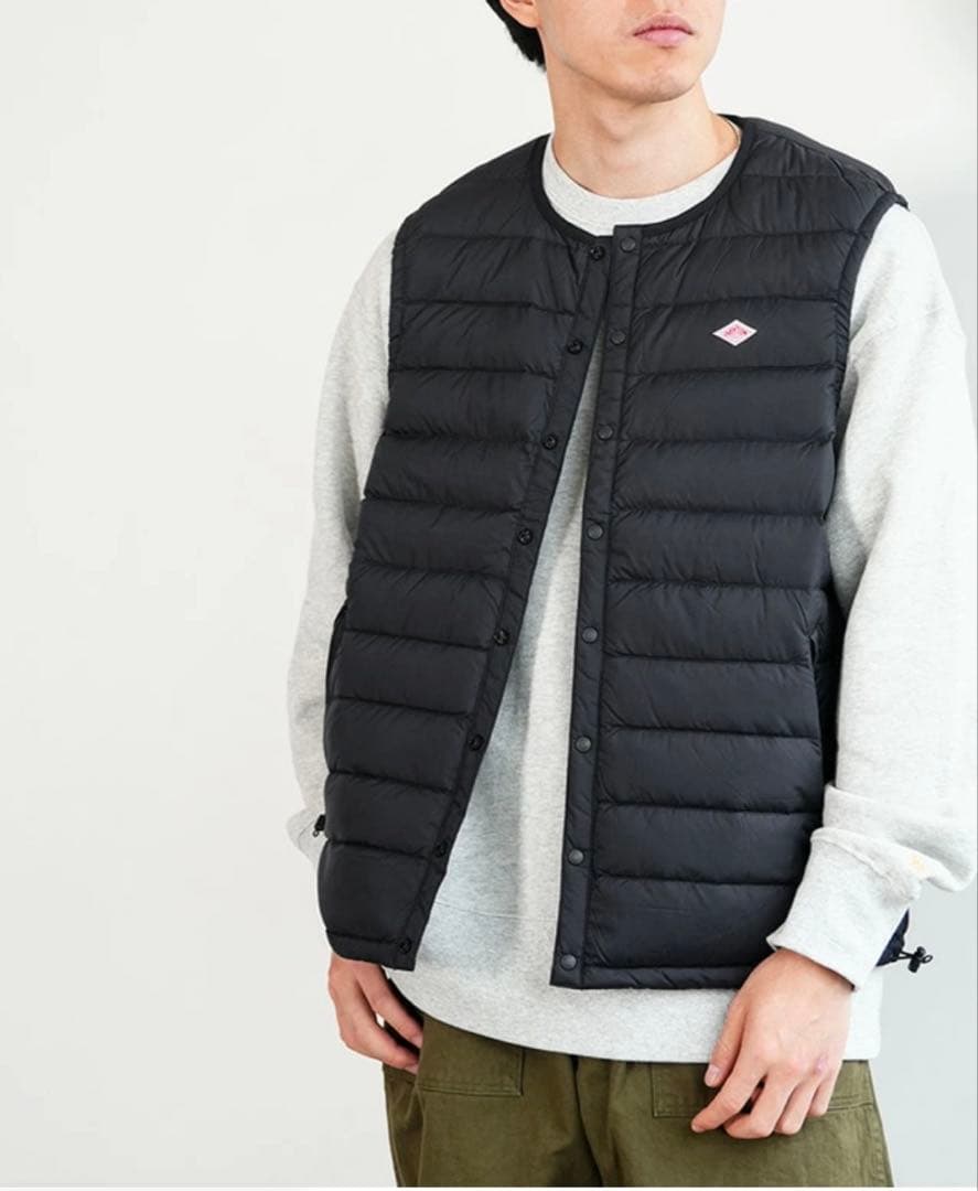 DANTON ダントンキルティングダウンベスト