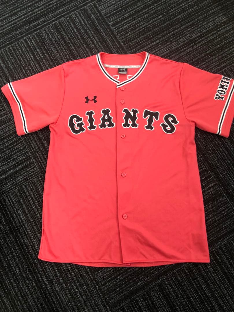 読売ジャイアンツ　レプリカユニフォーム　アンダーアーマー　限定カラーピンク　8