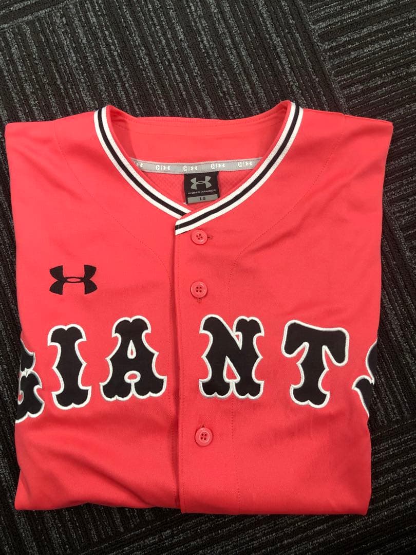 読売ジャイアンツ　レプリカユニフォーム　アンダーアーマー　限定カラーピンク　8