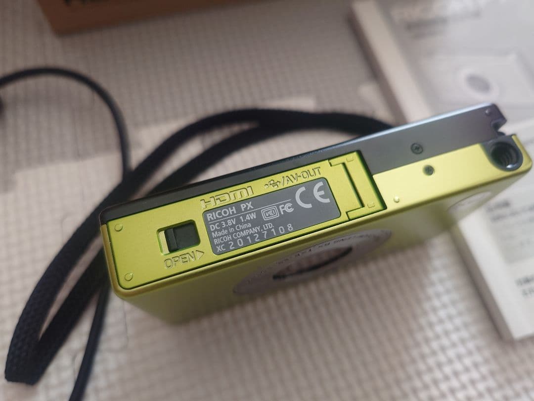 RICOH PX グリーン コンパクトデジタルカメラ