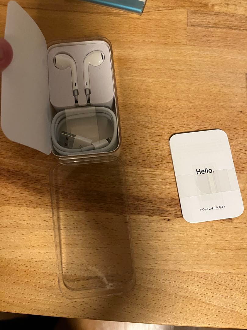 【美品】Apple iPod nano 第7世代　ブルー 未使用イヤフォン付き