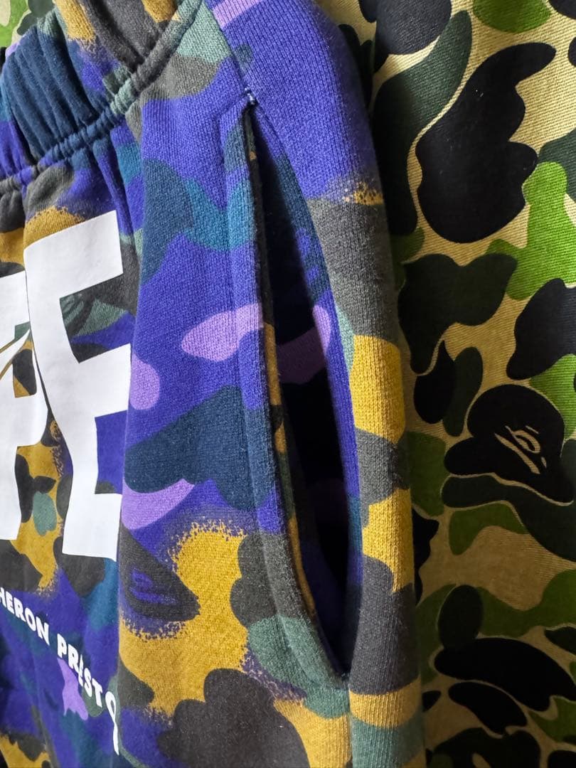 ユウ BAPE × HERON PRESTON スウェットパンツ