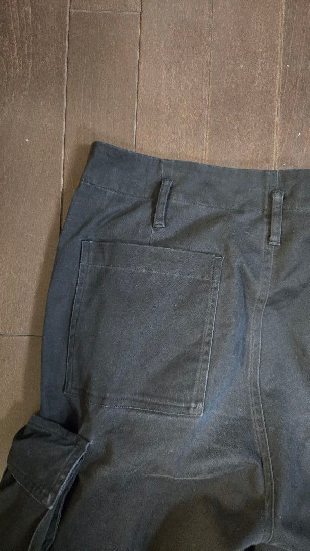 GRANCY　ZipDesign CargoPants ブラックMサイズ