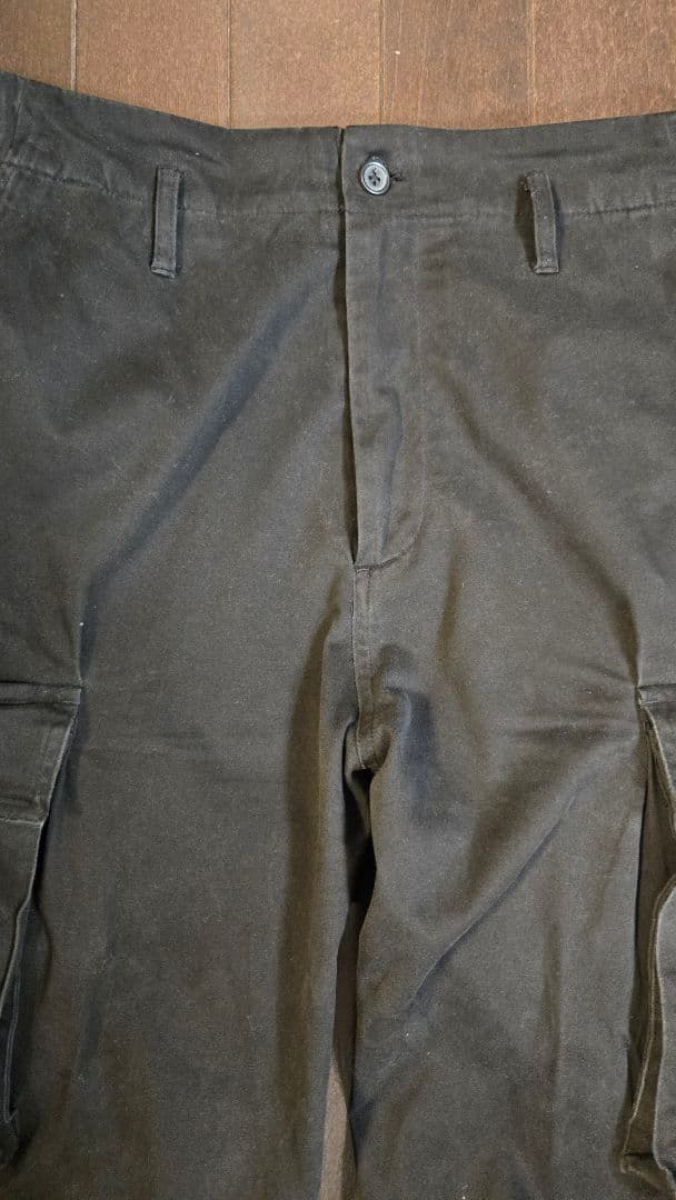 GRANCY　ZipDesign CargoPants ブラックMサイズ