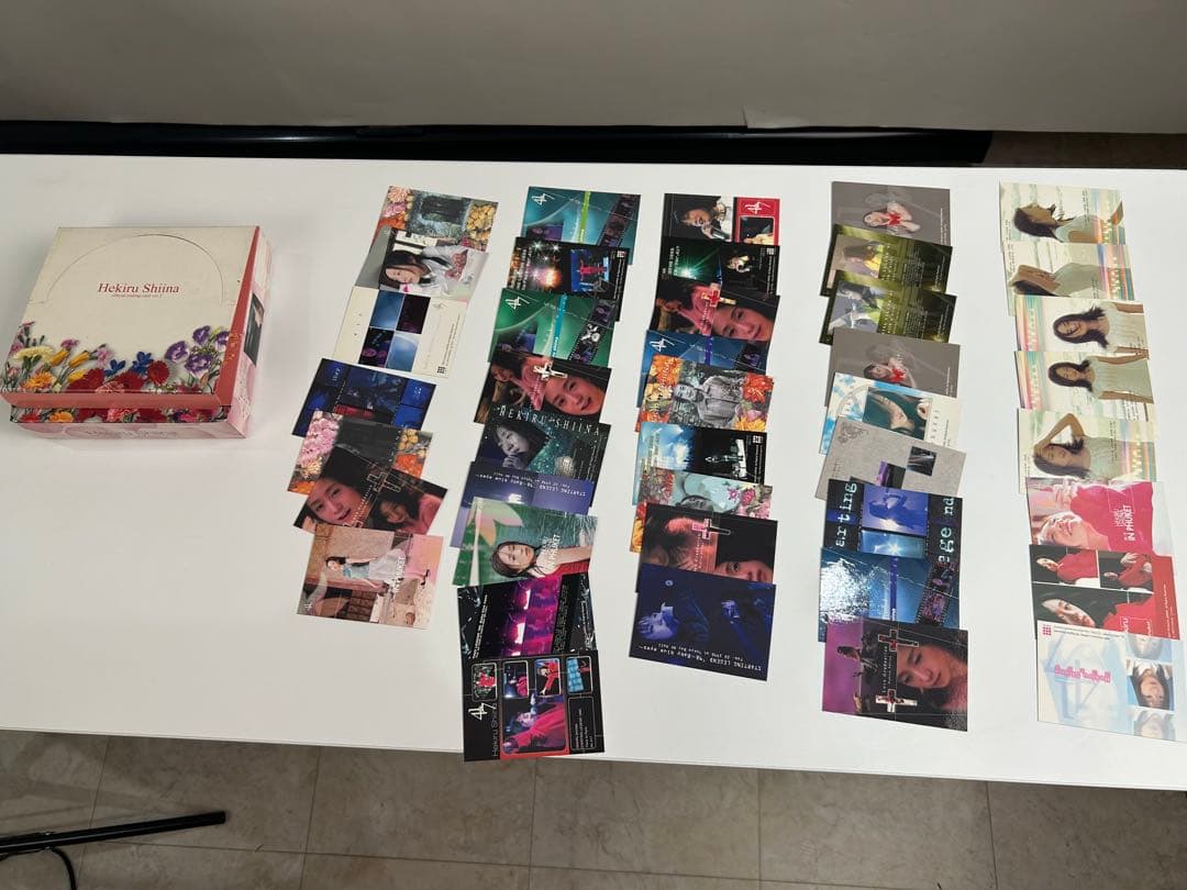 椎名へきる　トレーディングカード3BOX ビデオ4本　セット