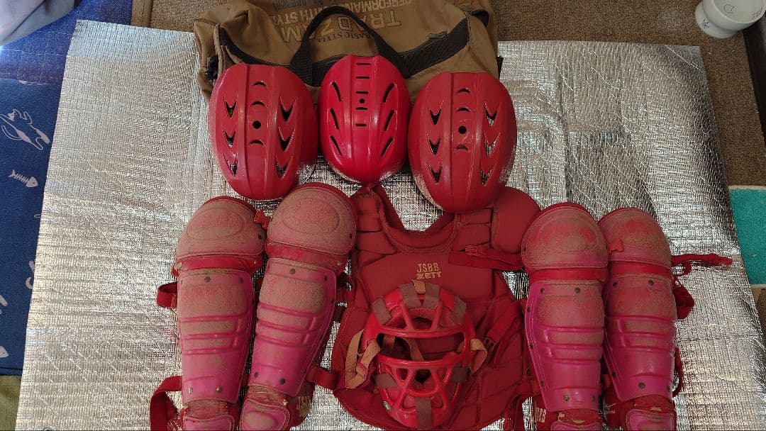 キャッチャー防具 一式 軟式少年用