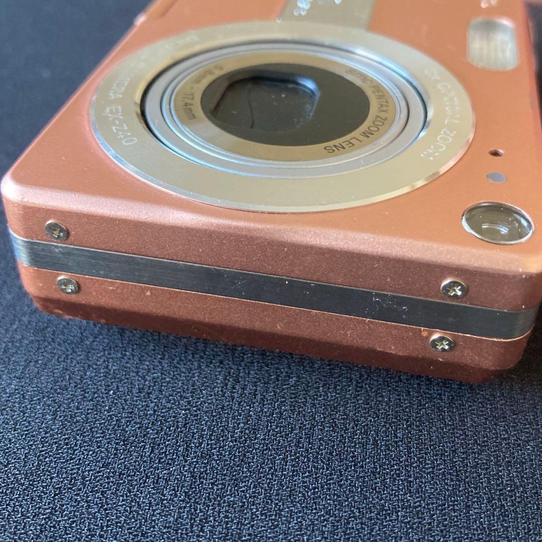 CASIO EX-Z40 ピンク CCDセンサー コンデジ