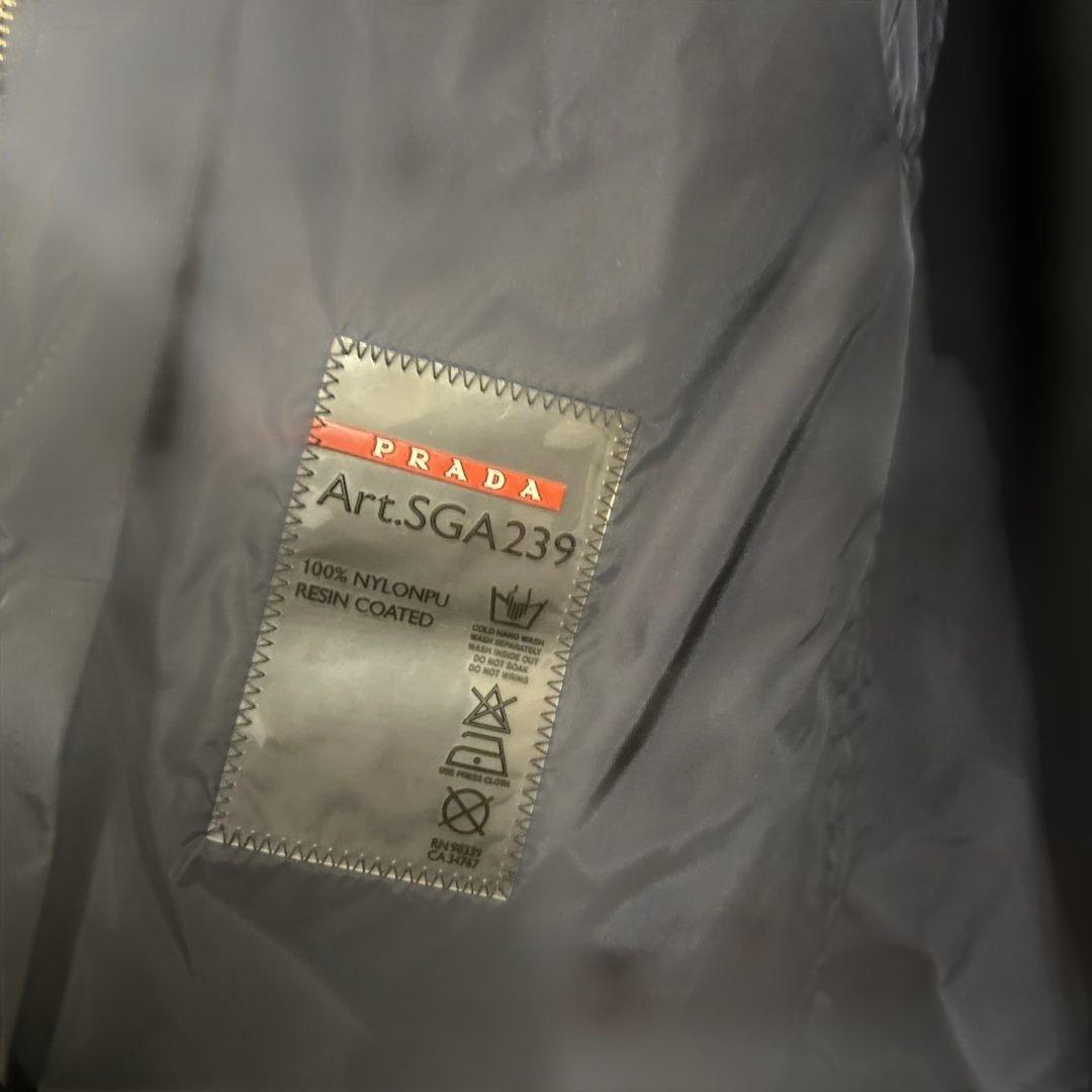 prada sga239 フード付きナイロンベスト アーカイブ
