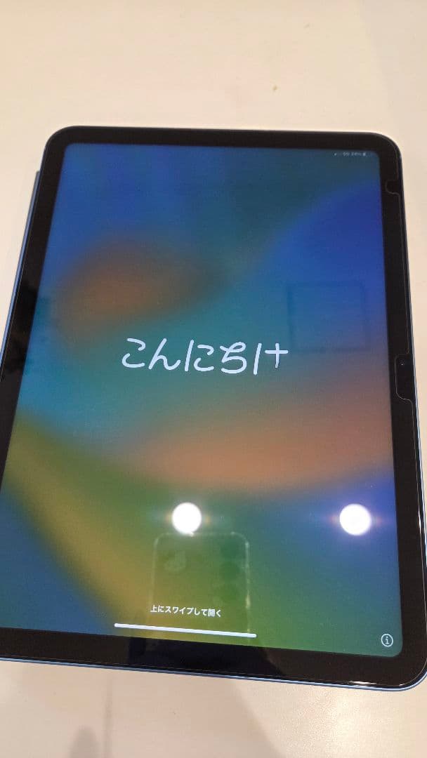 iPad 第10世代 64gb ブルー ケース付き フィルム付き