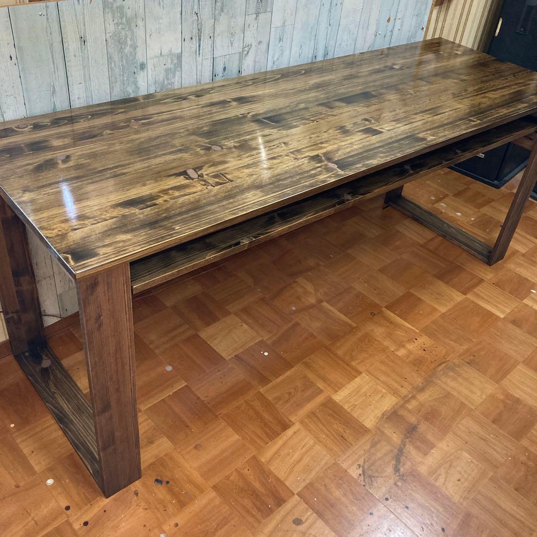 DTM スライドテーブル 幅180cm ヒノキの集成材