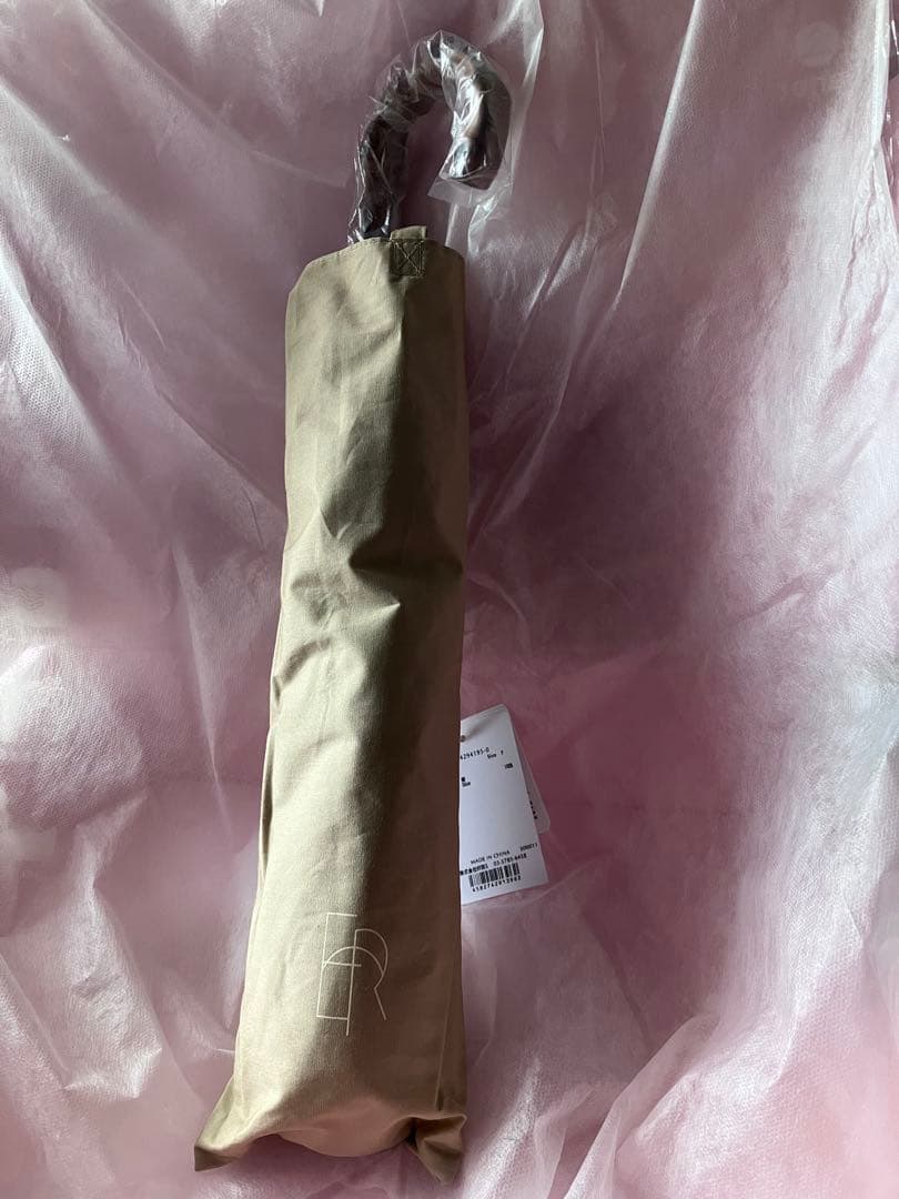 【新品】ETRE TOKYO 折りたたみ傘 ベージュ 晴雨兼用