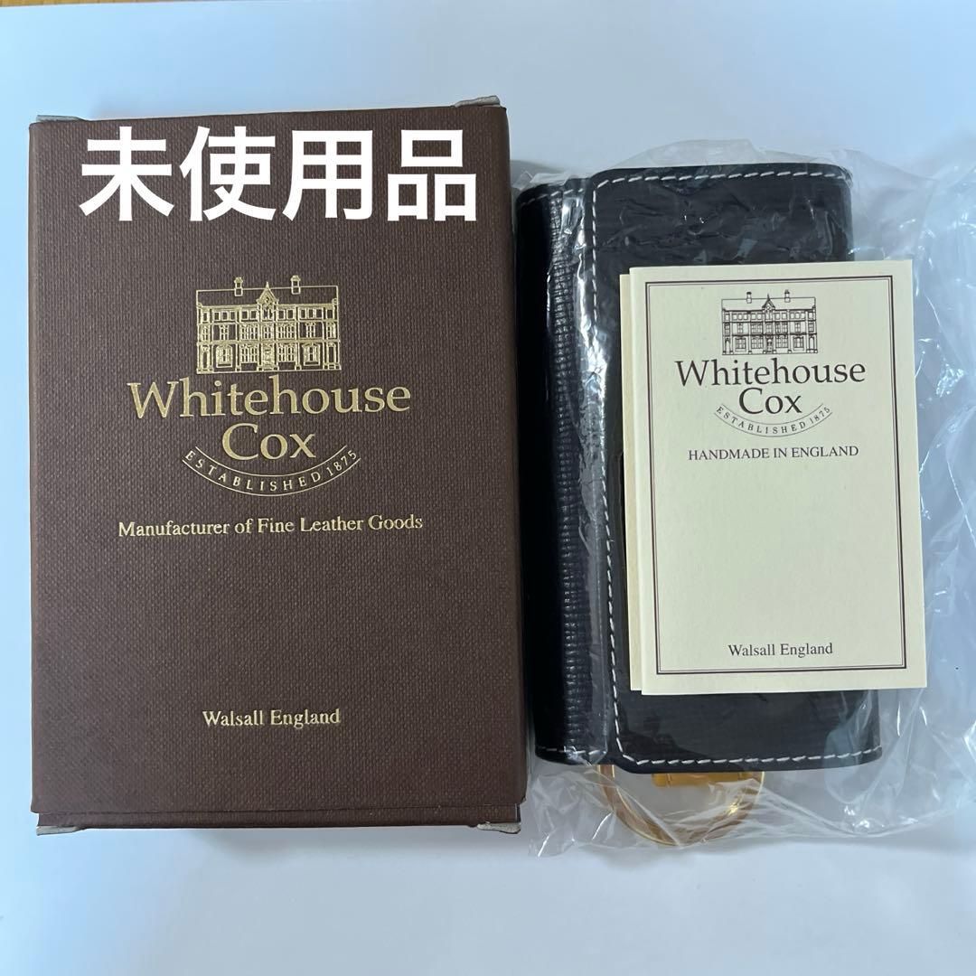 小物 Whitehouse Cox KEY CASE WITH RING