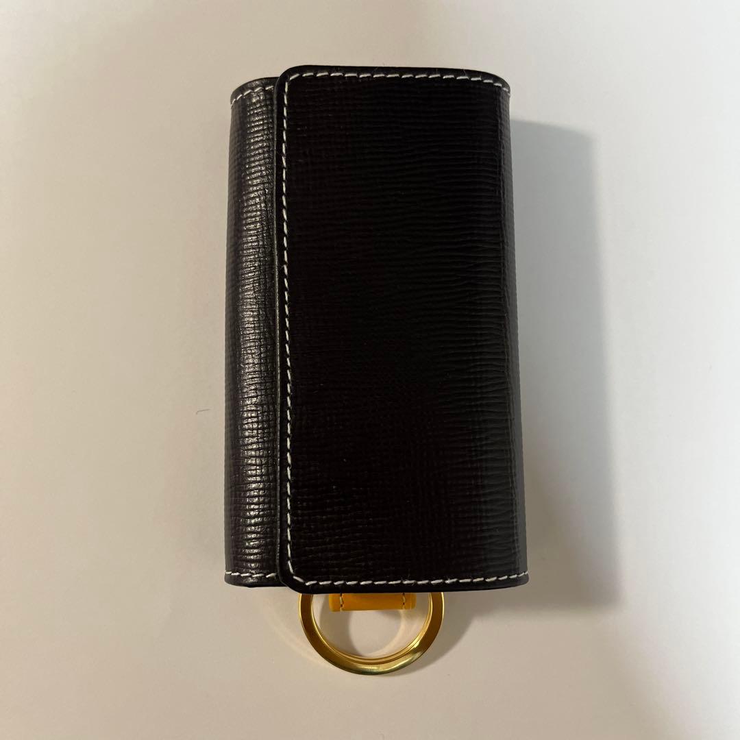 小物 Whitehouse Cox KEY CASE WITH RING