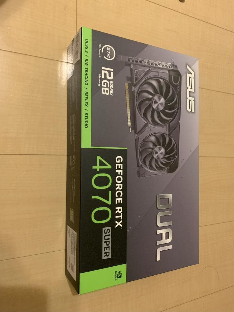 グラフィックボード・グラボ・ビデオカード RTX4070Super 12GB