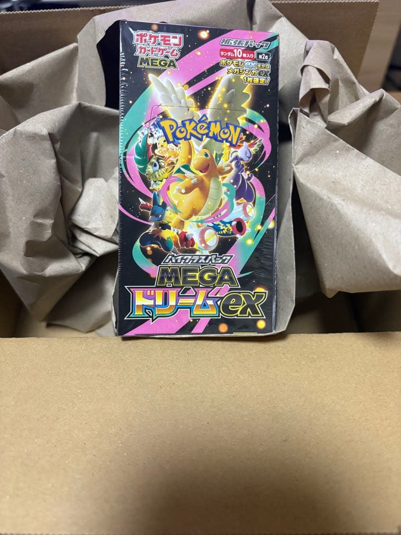 新品未開封ポケモンカードMEGA ハイクラスパック MEGAドリームex BOX