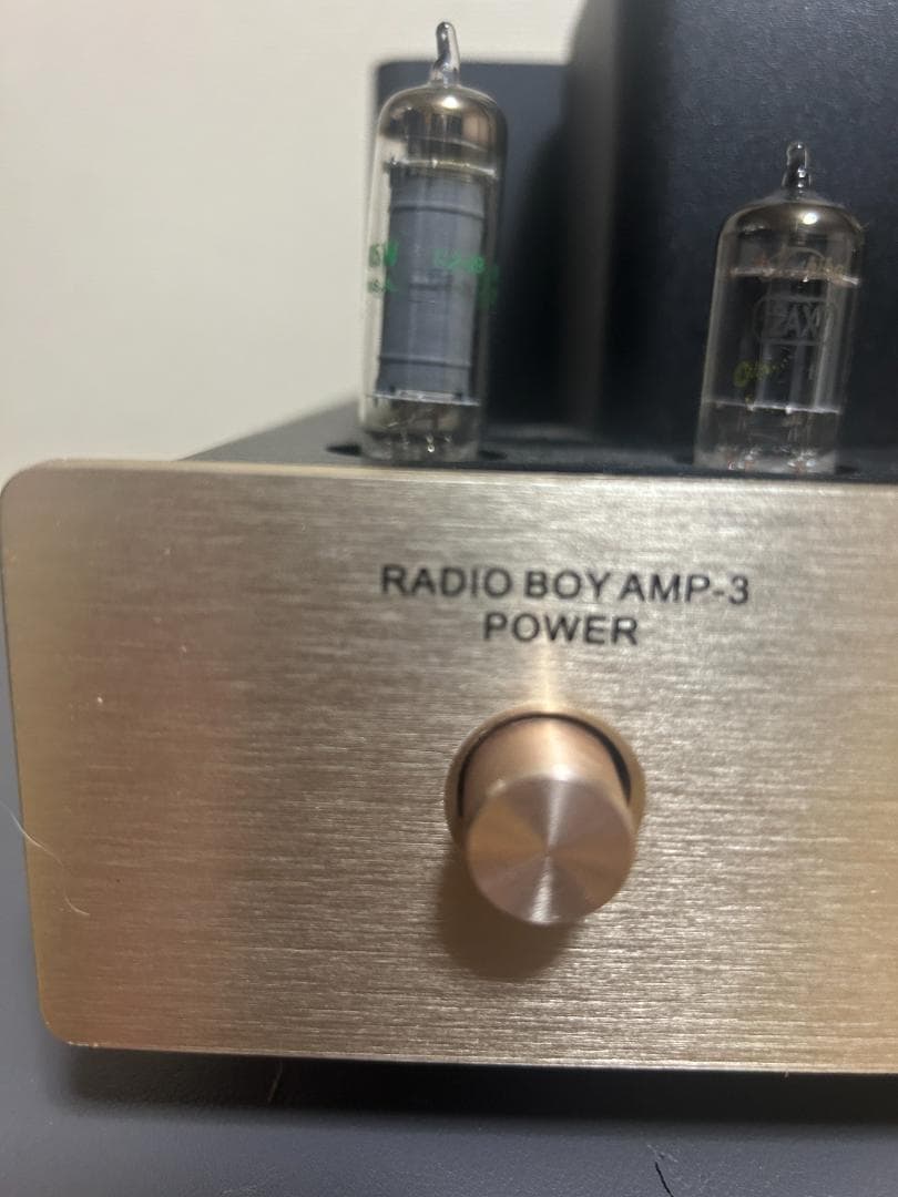 ●真空管アンプ　ラジオ少年　AMP-３　動作確認済み