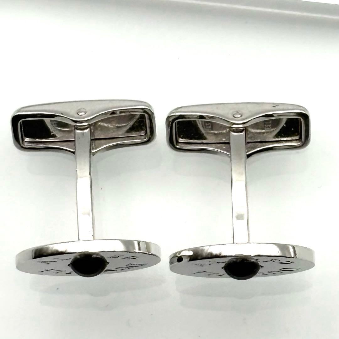 dunhill ダンヒル カフス＆タイピンセット オニキス シルバー925 箱付