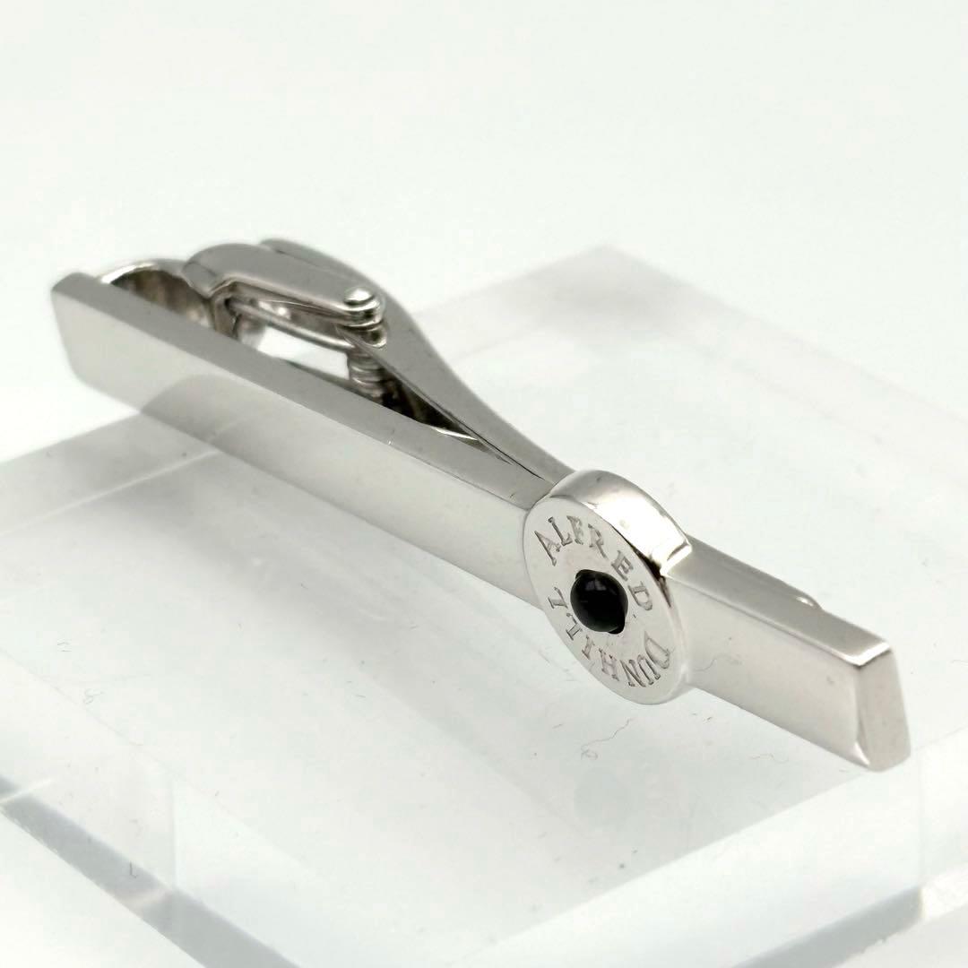 dunhill ダンヒル カフス＆タイピンセット オニキス シルバー925 箱付