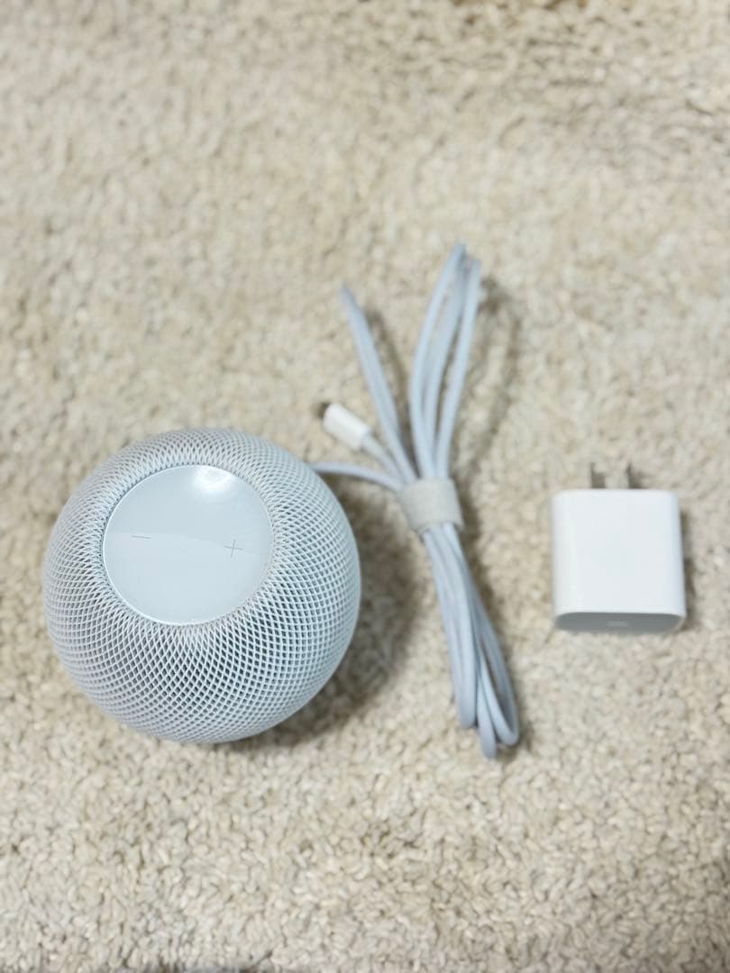 Apple pod mini アダプター付き