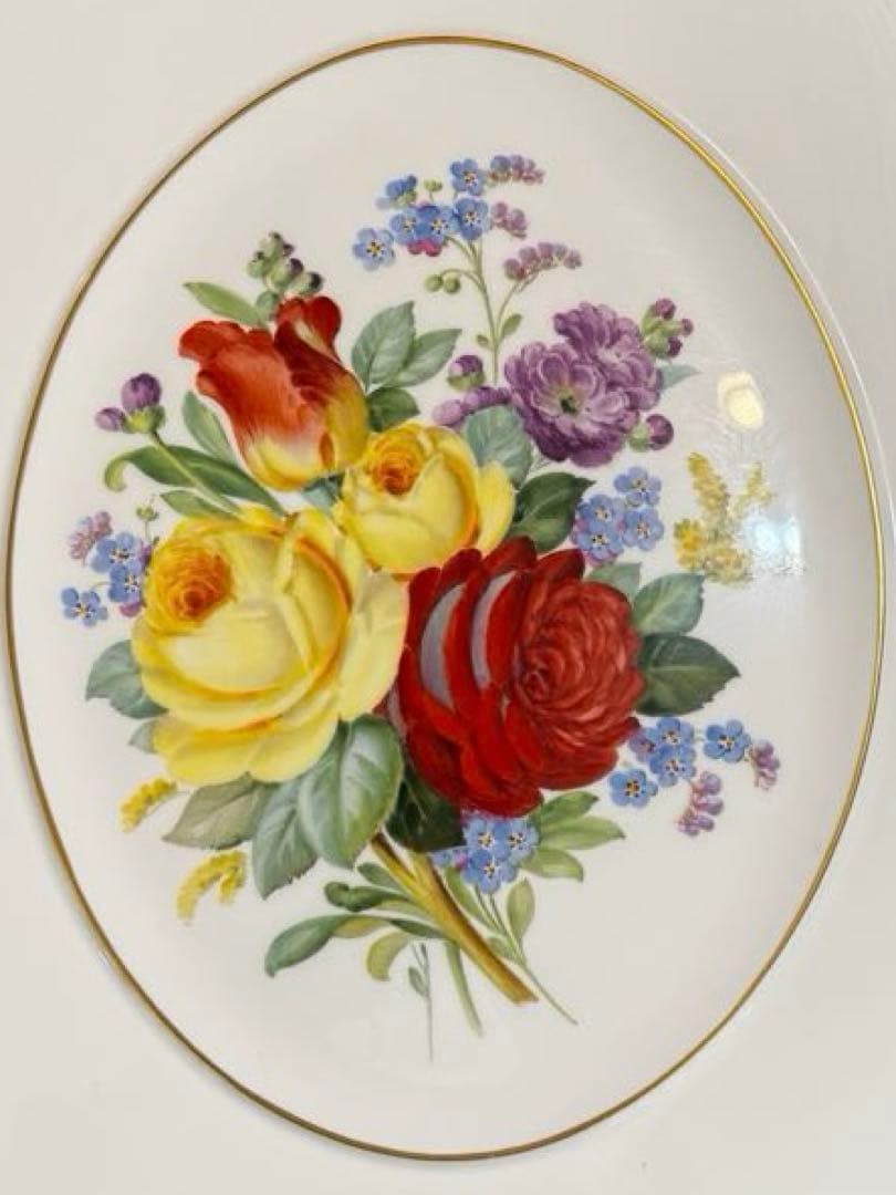 マイセンの陶板画　Sommer