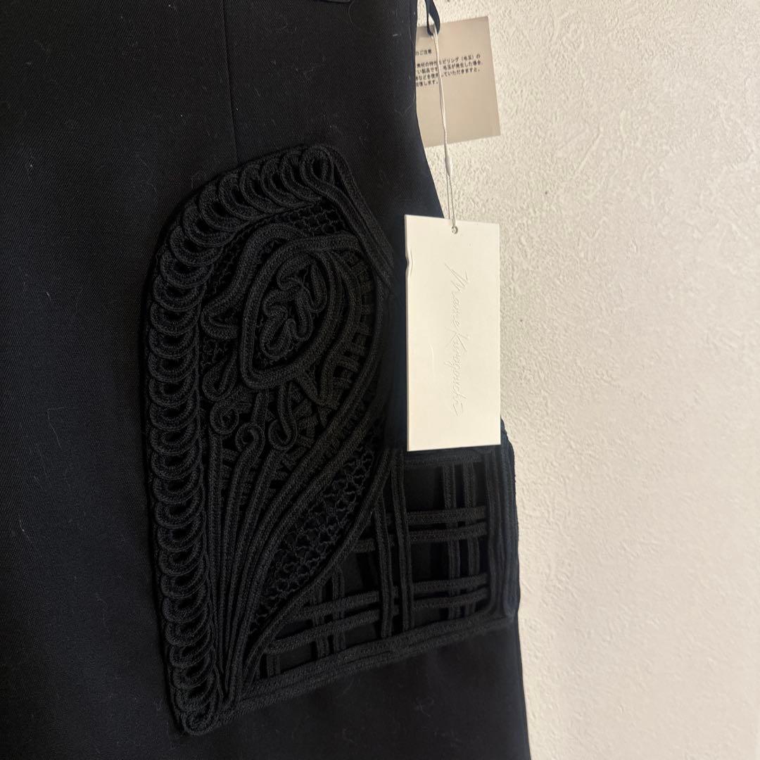 最終値下げ Mame Kurogouchi 新品未使用品コード刺繍ミニスカート