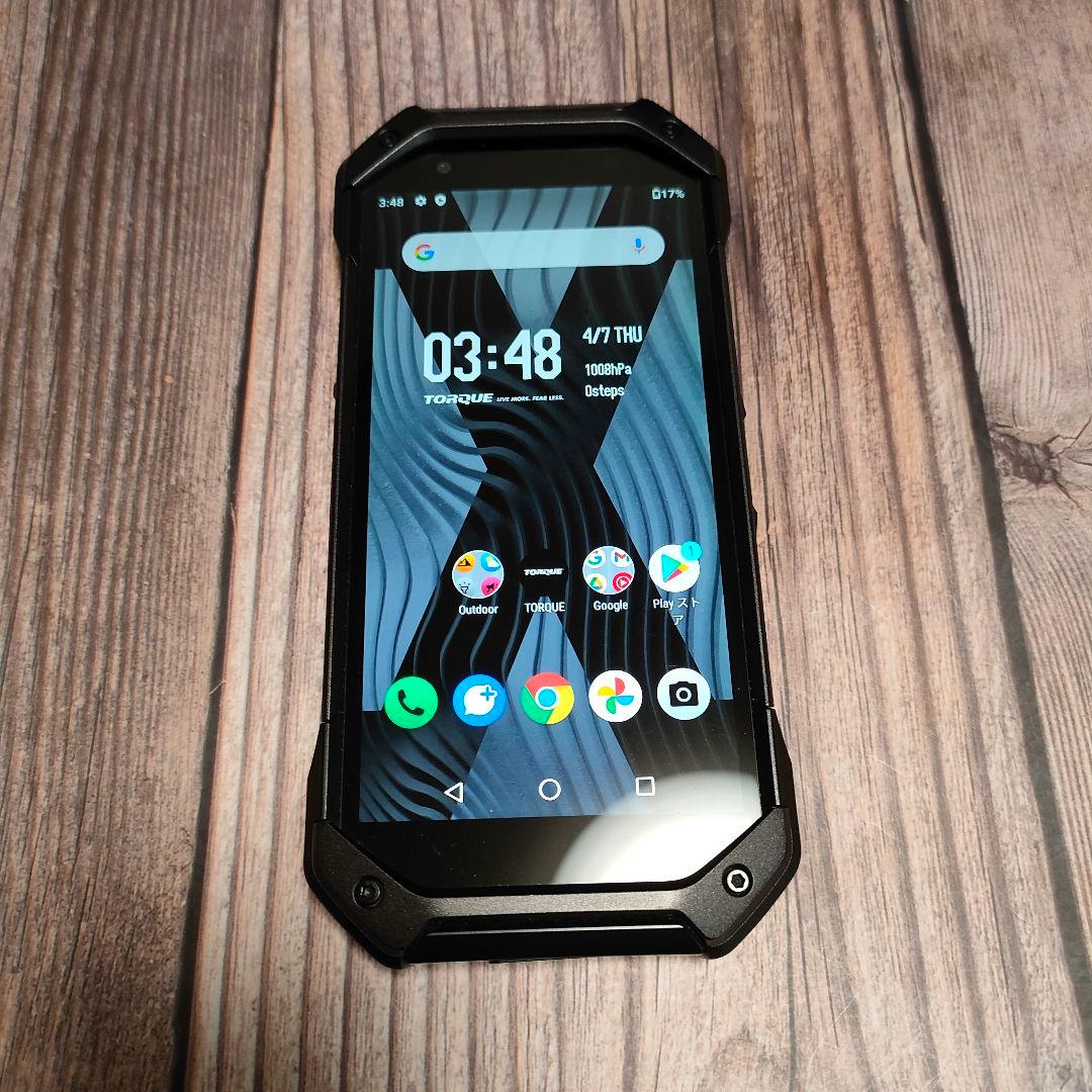 AU TORQUE 5G KYG01 SIMフリー ブラック 美品