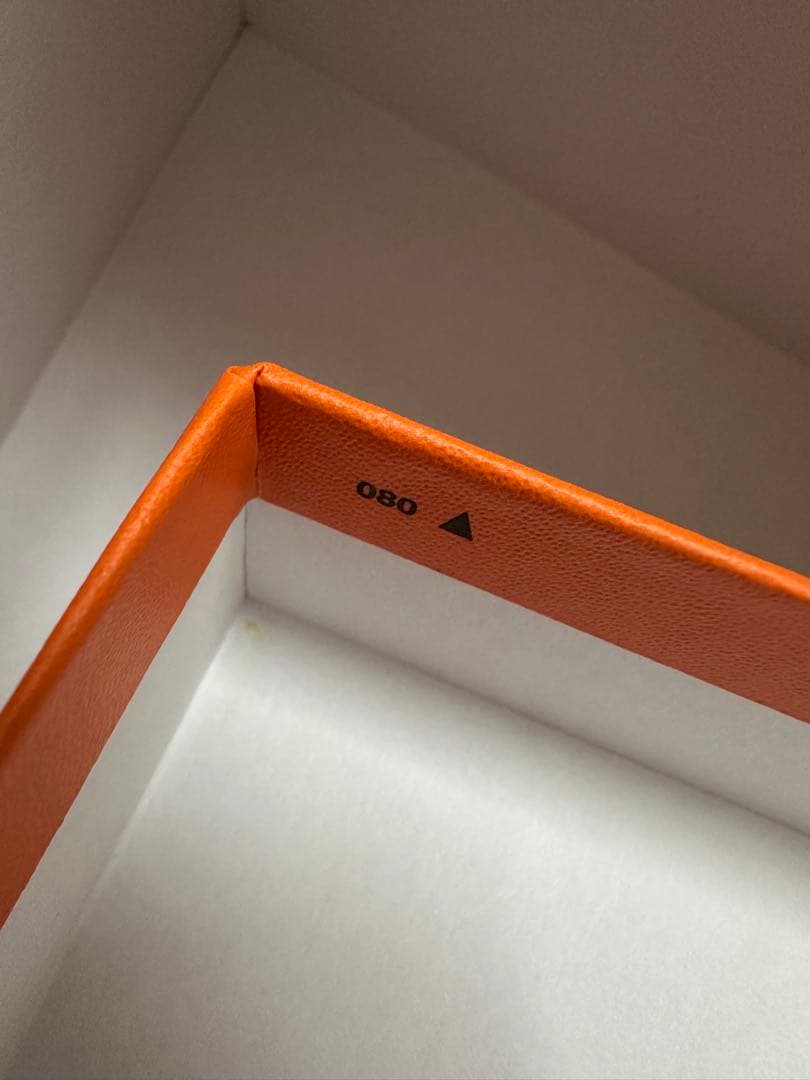 HERMES オレンジ ボックス 空箱　ケリー25