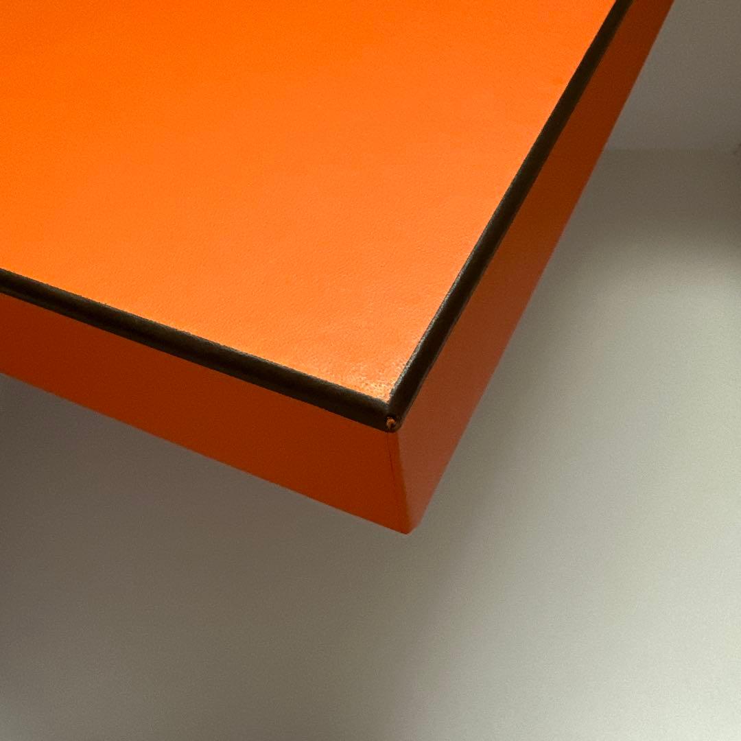 HERMES オレンジ ボックス 空箱　ケリー25
