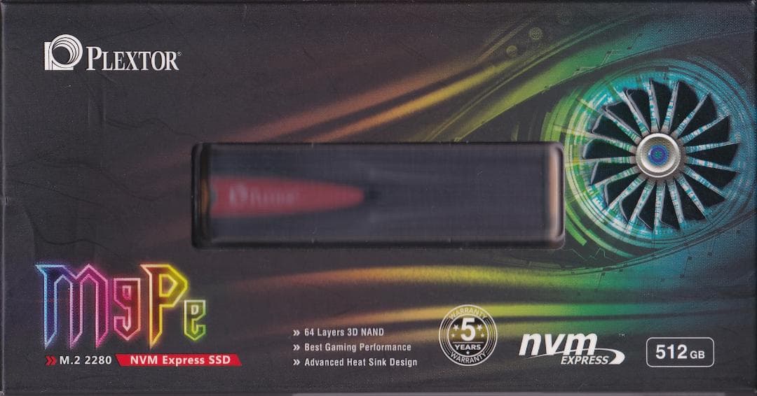 【人気グランド】Plextor M.2 NVMe SSD 512GB