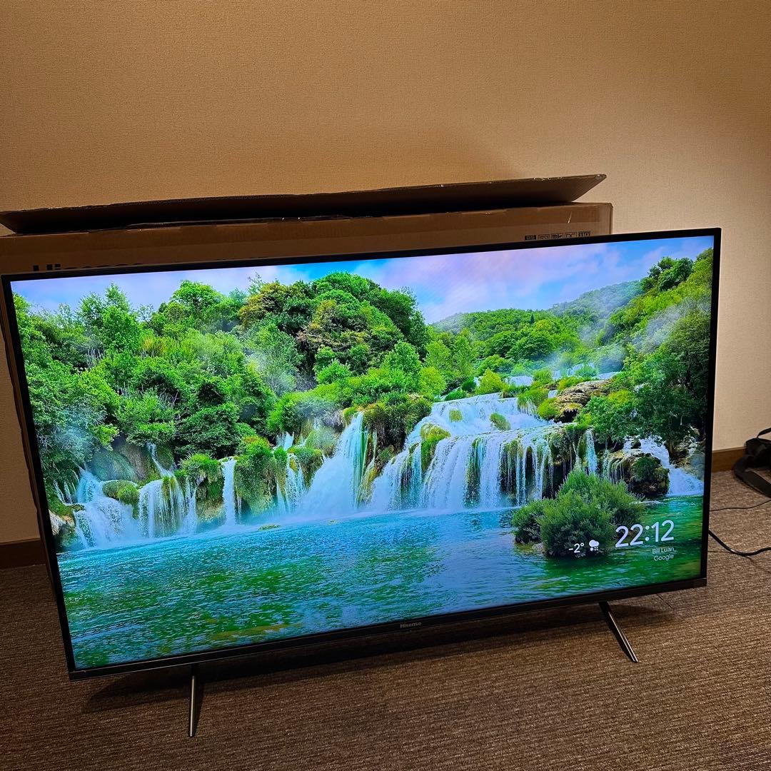 極美品ハイセンス 43V型 倍速4K液晶 テレビ 43E7H
