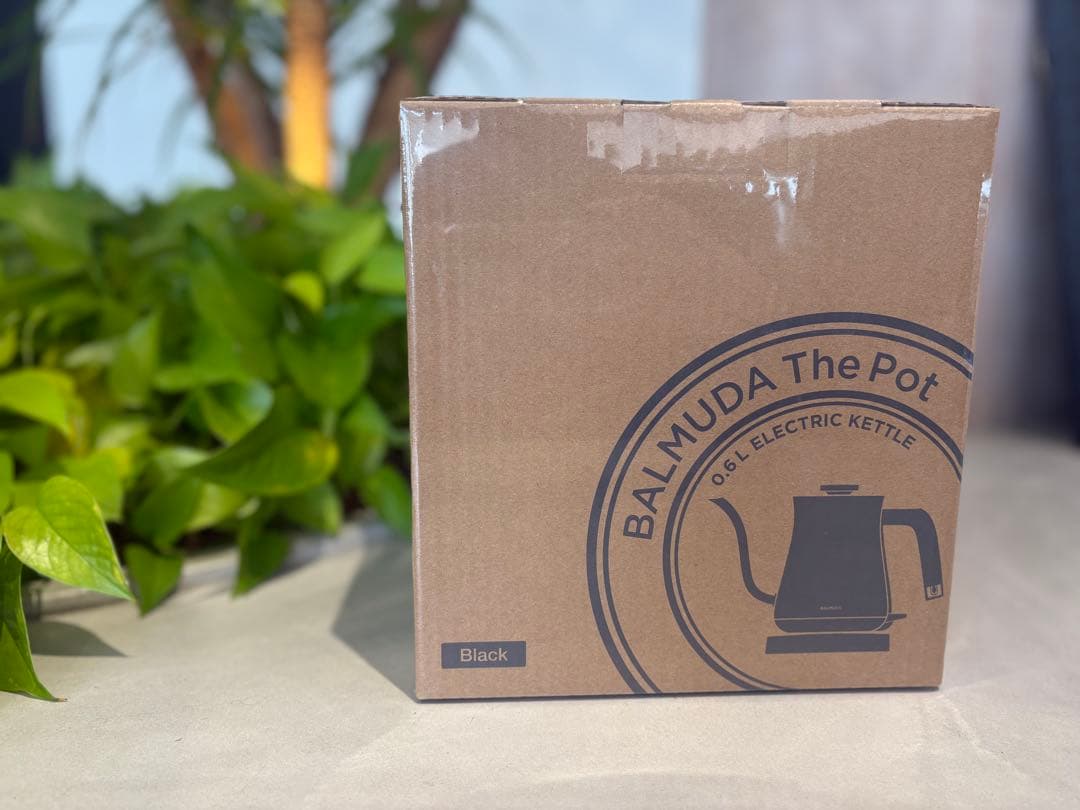 BALMUDA The Pot 0.5L 電気ポット ブラック