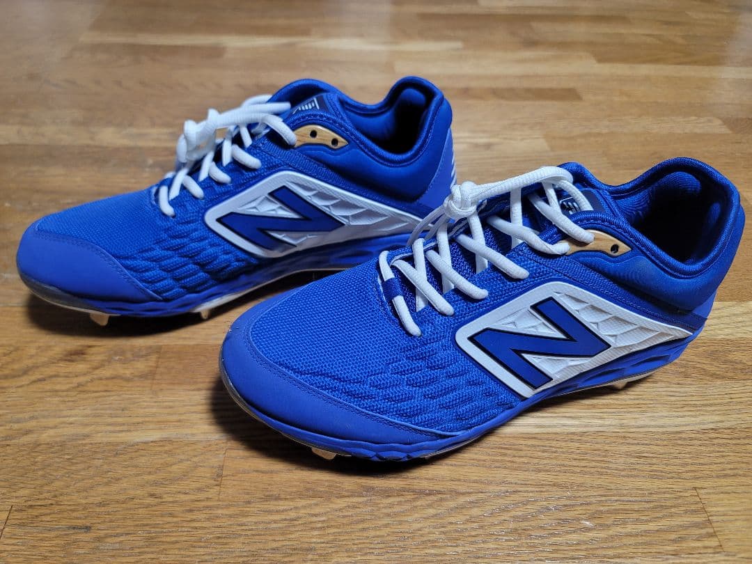 New Balance 青 スパイクシューズ　新品
