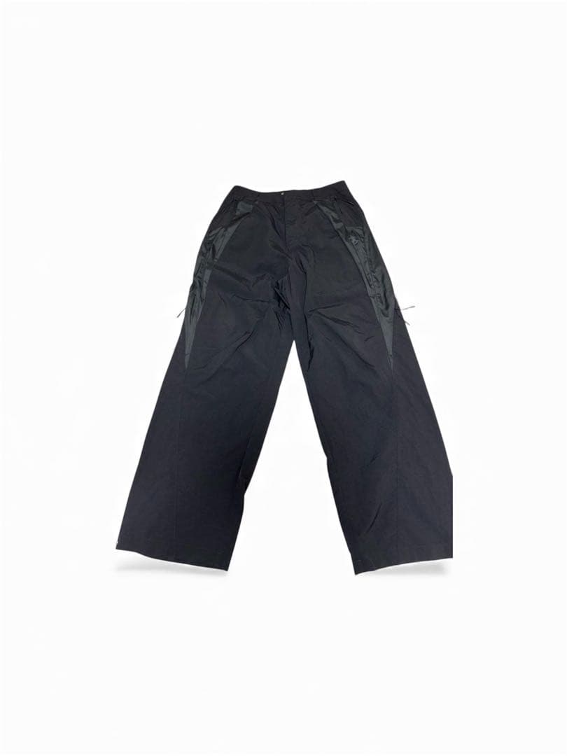 らっきょsansangear contrast pants black