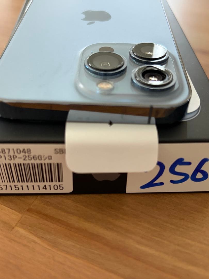 【※カメラレンズ破損】iPhone 13 pro 本体 ブルー