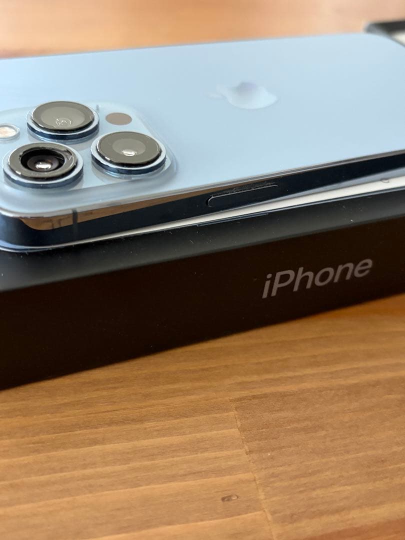 【※カメラレンズ破損】iPhone 13 pro 本体 ブルー