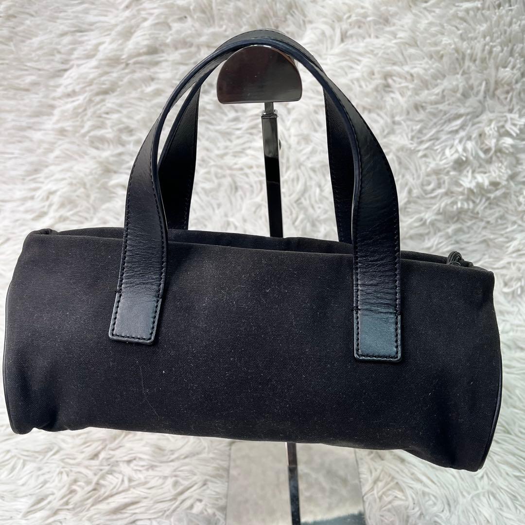 希少✨バーバリー ミニボストン ハンドバッグ キャンバス×レザー ノバチェック