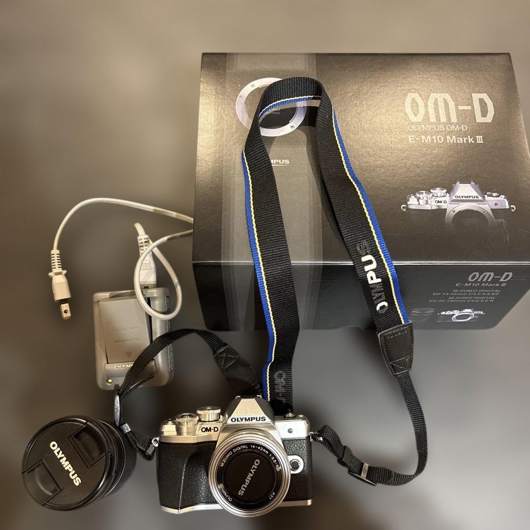 【美品】OLYMPUS OM-D E-M10 Mark 3 本体 レンズ2個